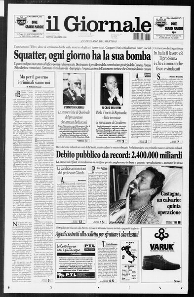 Il giornale : quotidiano del mattino